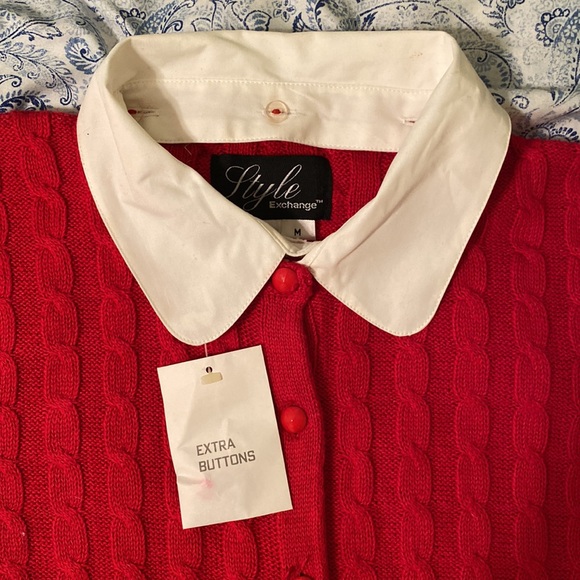 Style Exchange Red Sweater - Picture 2 of 2